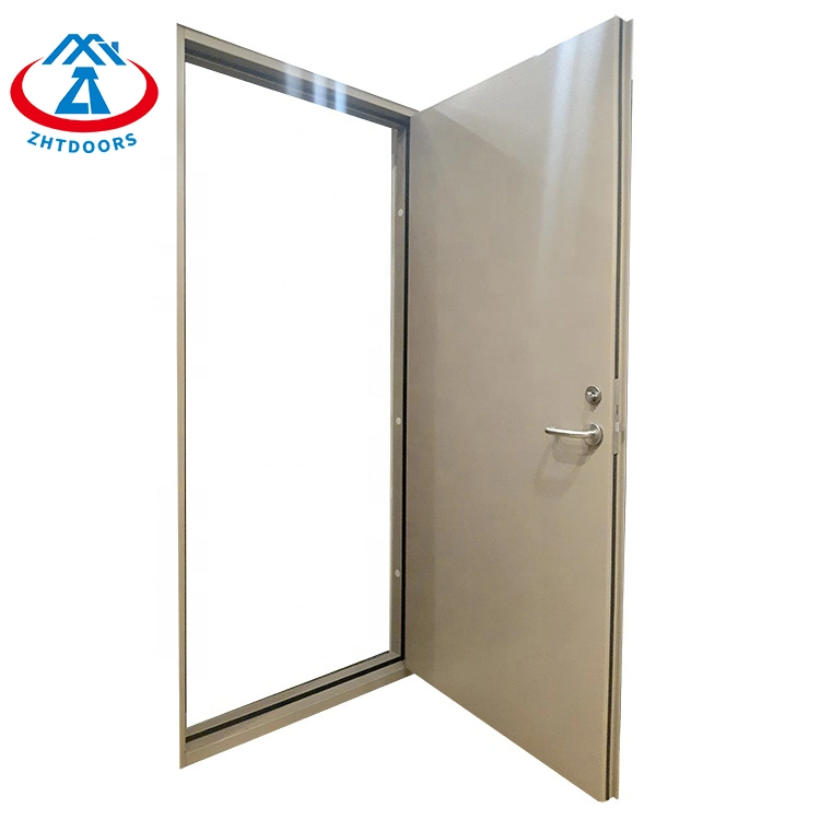 Ulul Certificated Zhtdoors Latest Design Cheapest Price Hot Sale Automatic Garage Fire Resistant Airtight Steel Door