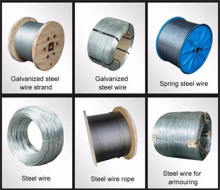 Hot Rolled Galvanized Stainless Steel Iron Wire Rods for Construction Binding Tie