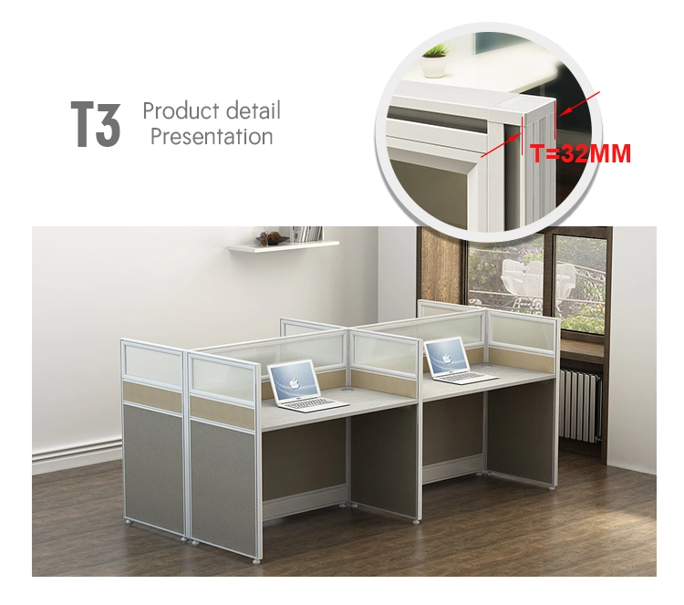 New Product Workstation Furniture Workstation Office Desk Modern Manufacturer Office Partition