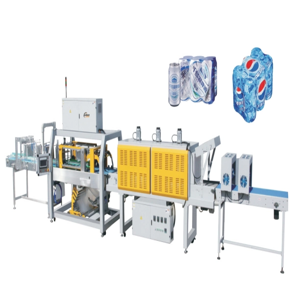 PVC Shrink Film Wrapping Packaging Machine for Water Bottle