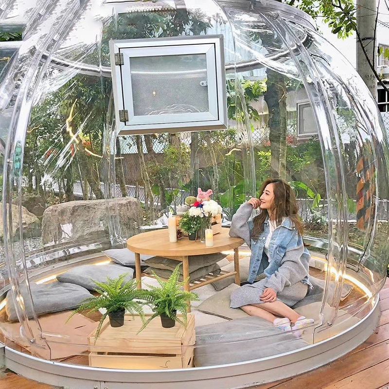 Popular Polycarbonate Bubble Room PC Sheet Star Room Transparent Night Polycarbonate Solid Sheet Igloo Tent Star House