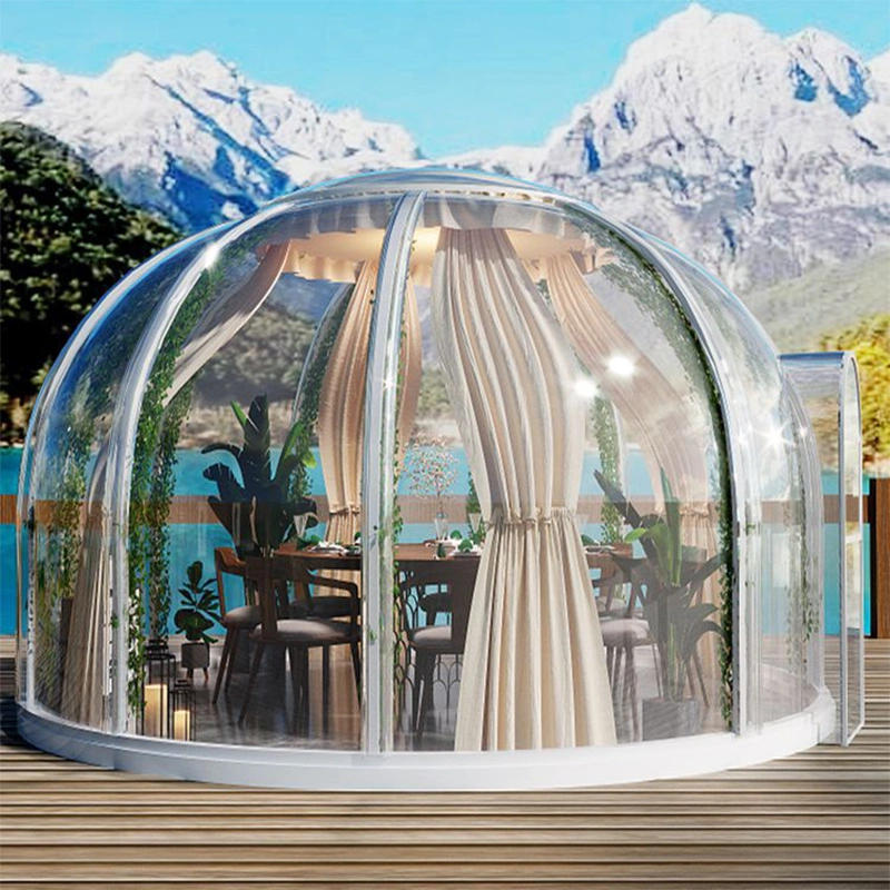 Popular Polycarbonate Bubble Room PC Sheet Star Room Transparent Night Polycarbonate Solid Sheet Igloo Tent Star House