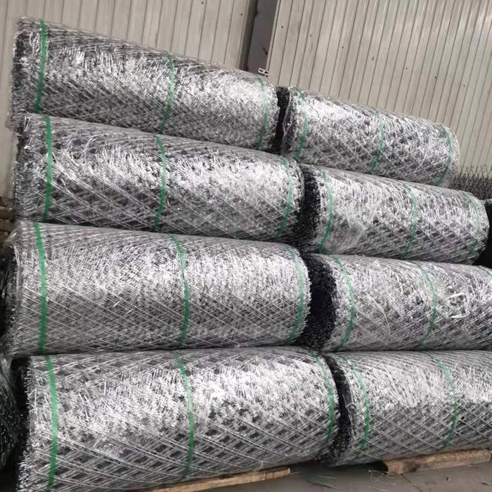 75 X 150mm Hole Size Welded Razor Barbed Wire Galvanized Razor Wire Mesh Fence Panels