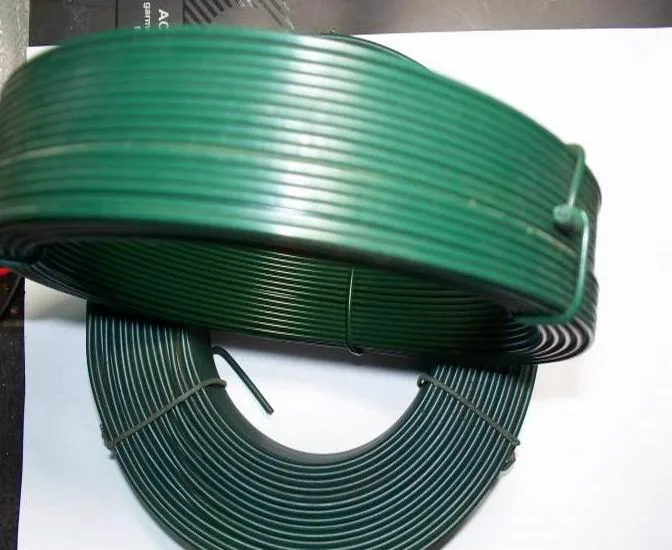 Green PVC Coated Wire/PVC Coated Iron Wire/PVC Coated Steel Wire