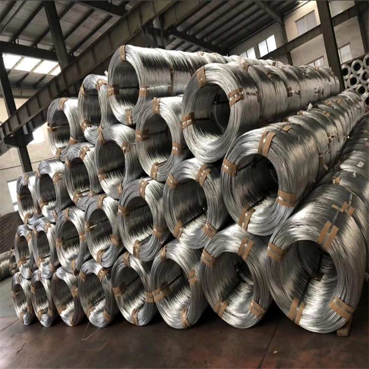 Hot Rolled Galvanized Stainless Steel Iron Wire Rods for Construction Binding Tie