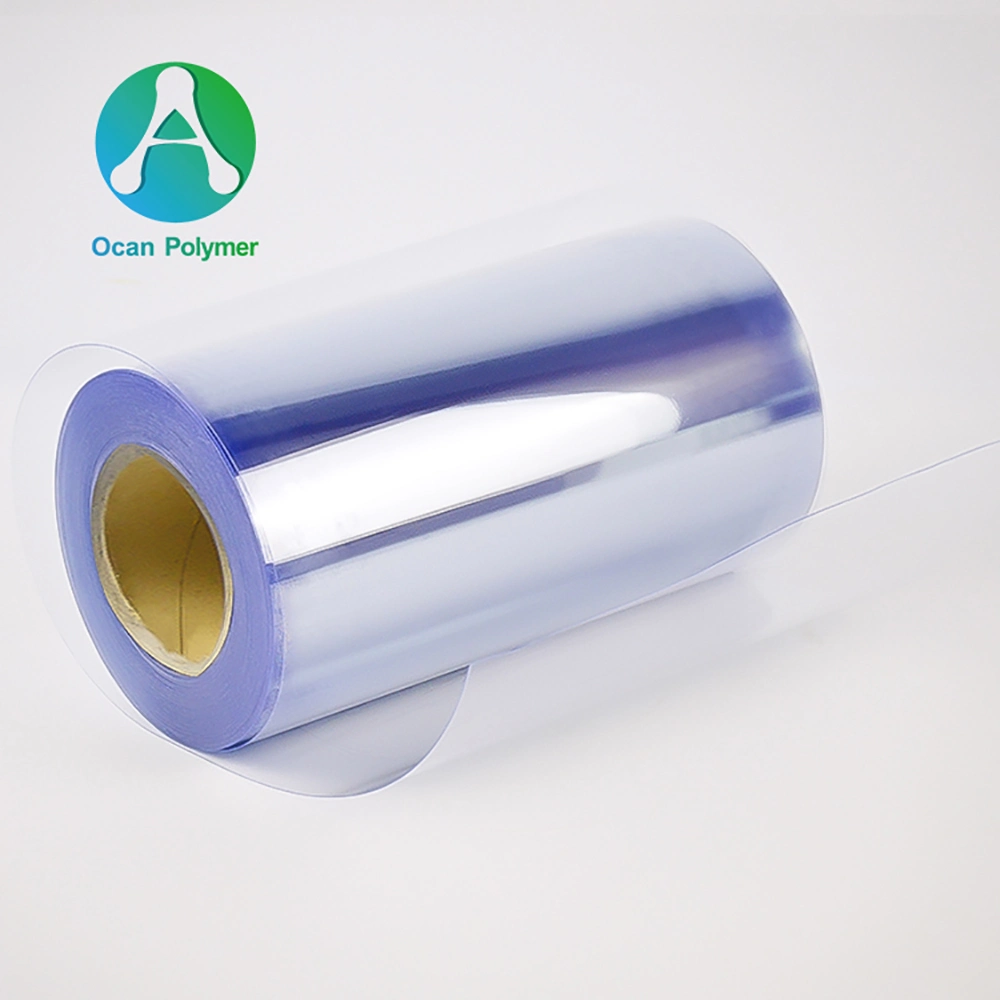 Extruded 0.12mm 100% New Material Thin PVC Plastic Sheet Roll for Printing