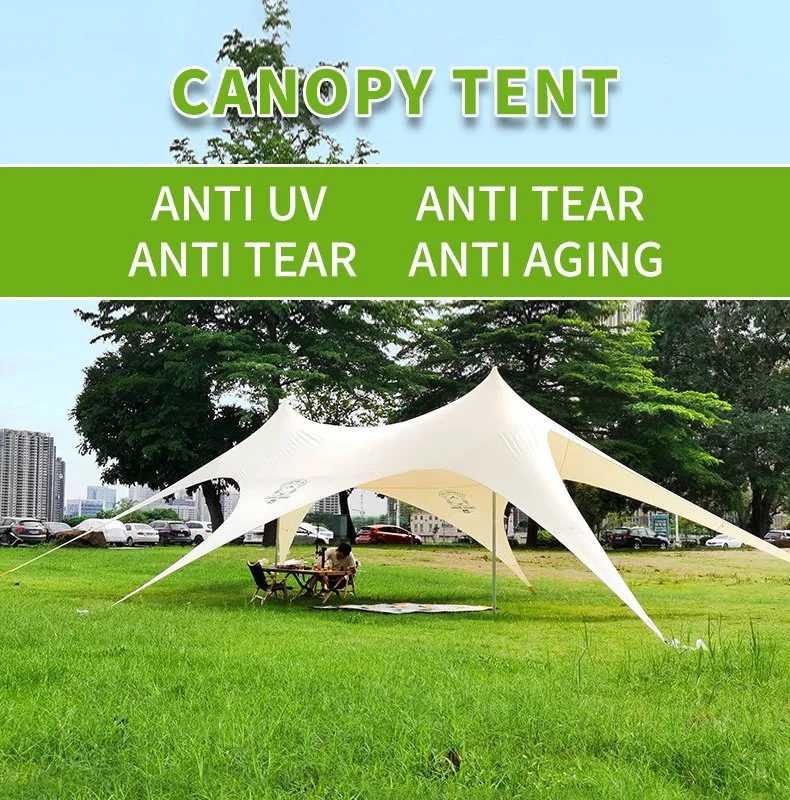 Amazon/Alps/Hawaii Travel/Glamping/Outdoor Work Portable Beautiful Folding Canopy Tent with Customize Pattern