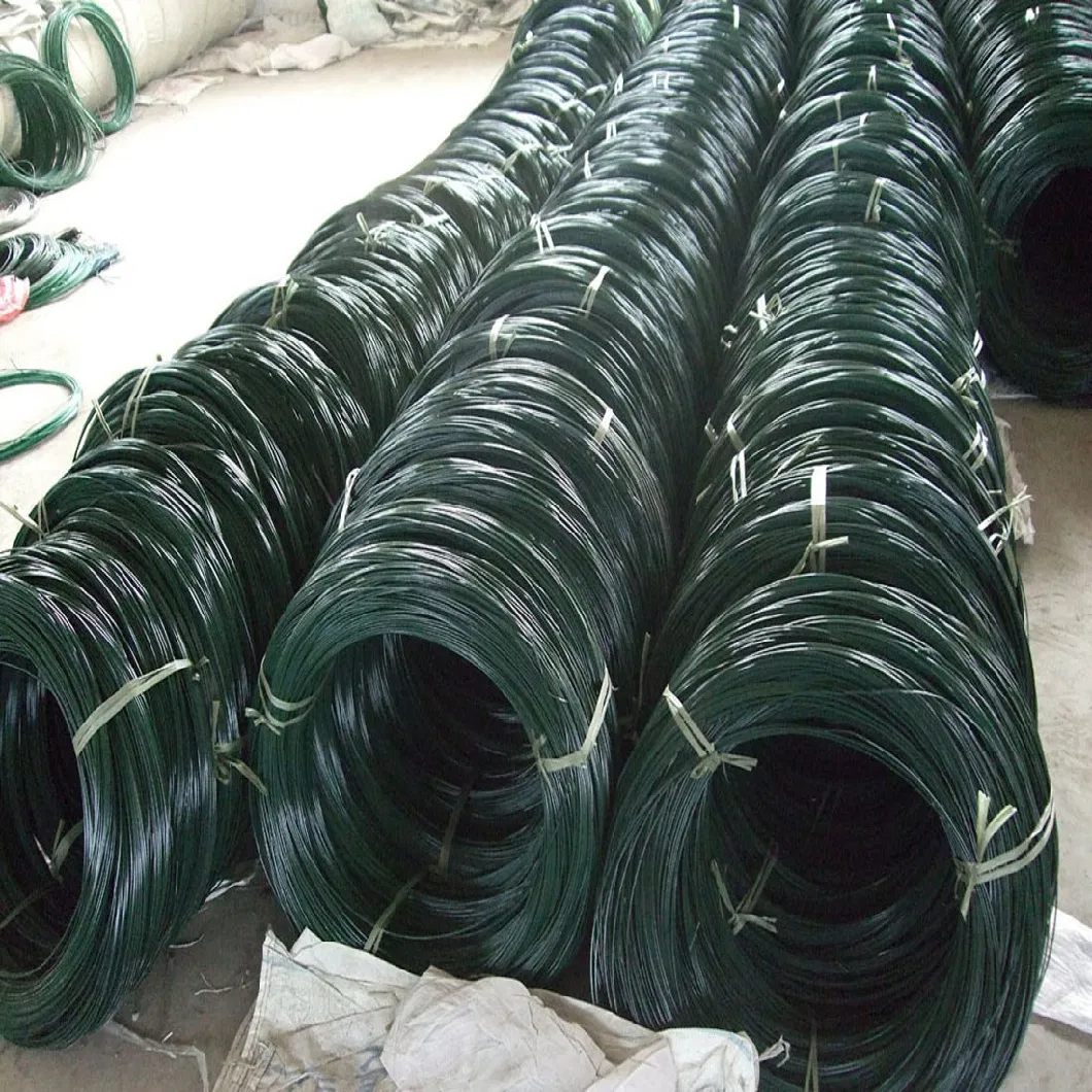 Low Carbon Steel Wire with Plastic Coated PVC Wire PVC Coated Iron Wire