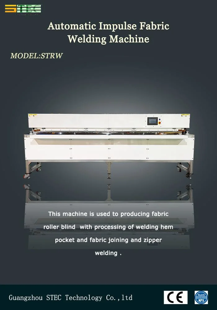 Hot Selling Automatic Roller Blind Fabric Fold Welding Exterior Sunscreen Welding Machine