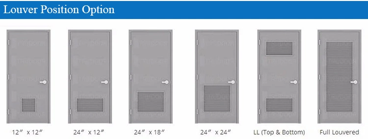 Wholesale Price of 30 / 45 / 60 / 90 / 180 Minutes Emergency Exited Fire-Resistant Metal Steel Door