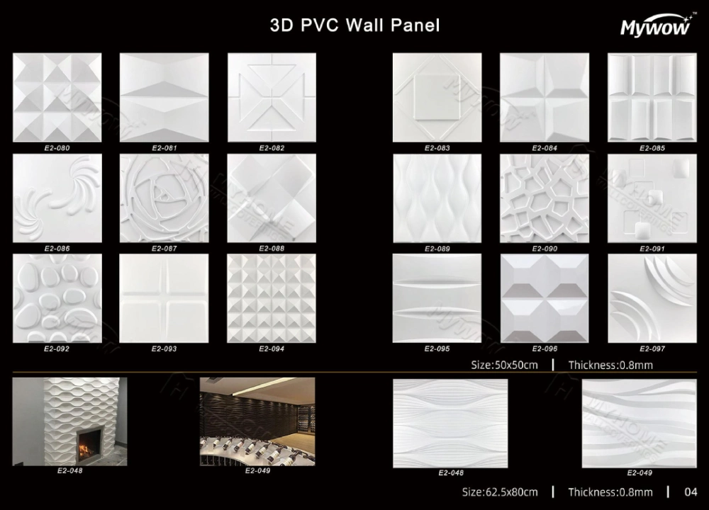 Good Price Hotel Wall Decoration Soft PVC Wall Panels