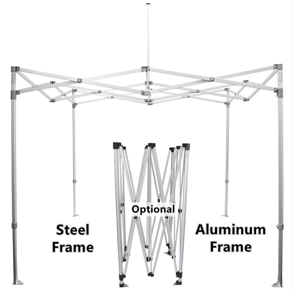 Industrial Commercial Gazebo Pop up Tent 10X20 FT with Custom Sidewalls Outdoor Promotional Trade Show Tent 20X10 FT