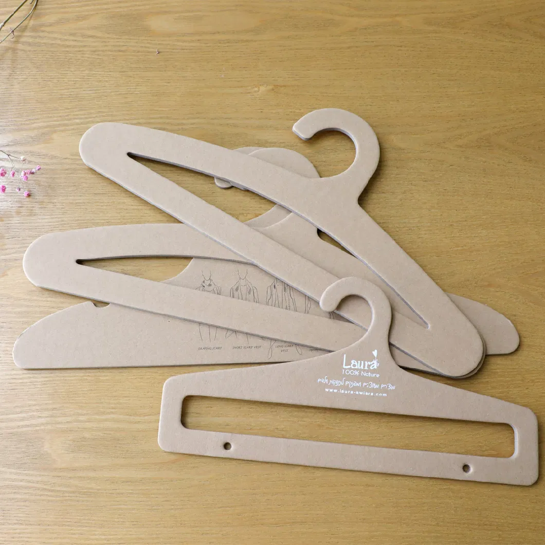 Eco Recyclable Paper Cardboard Shirt Hangers Recycle Coat Hanger