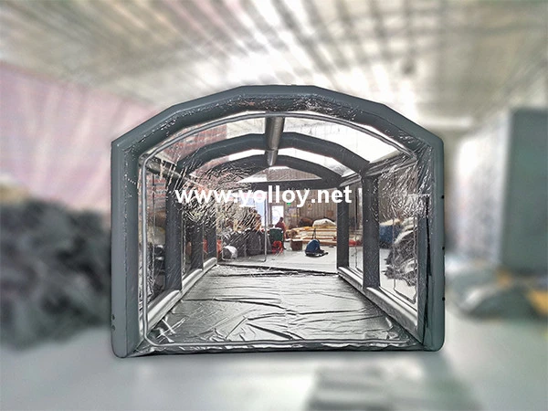 Mini Outdoor Portable Inflatable Clear Cube Tent for Camping Training