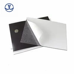 1mm Thick Flexible Adhesive Rubber Magnet PVC Board Strong Magnetic Sheet