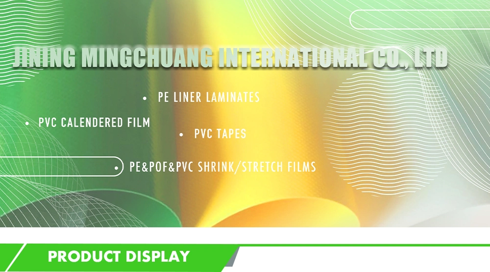 PVC Transparent/Clear/Opaque Film for Covering, Packaging, PVC Liner, Protection, Wrap