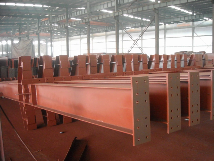 Easy to Install Movable Prefabricated Steel Structure Workshop Construction