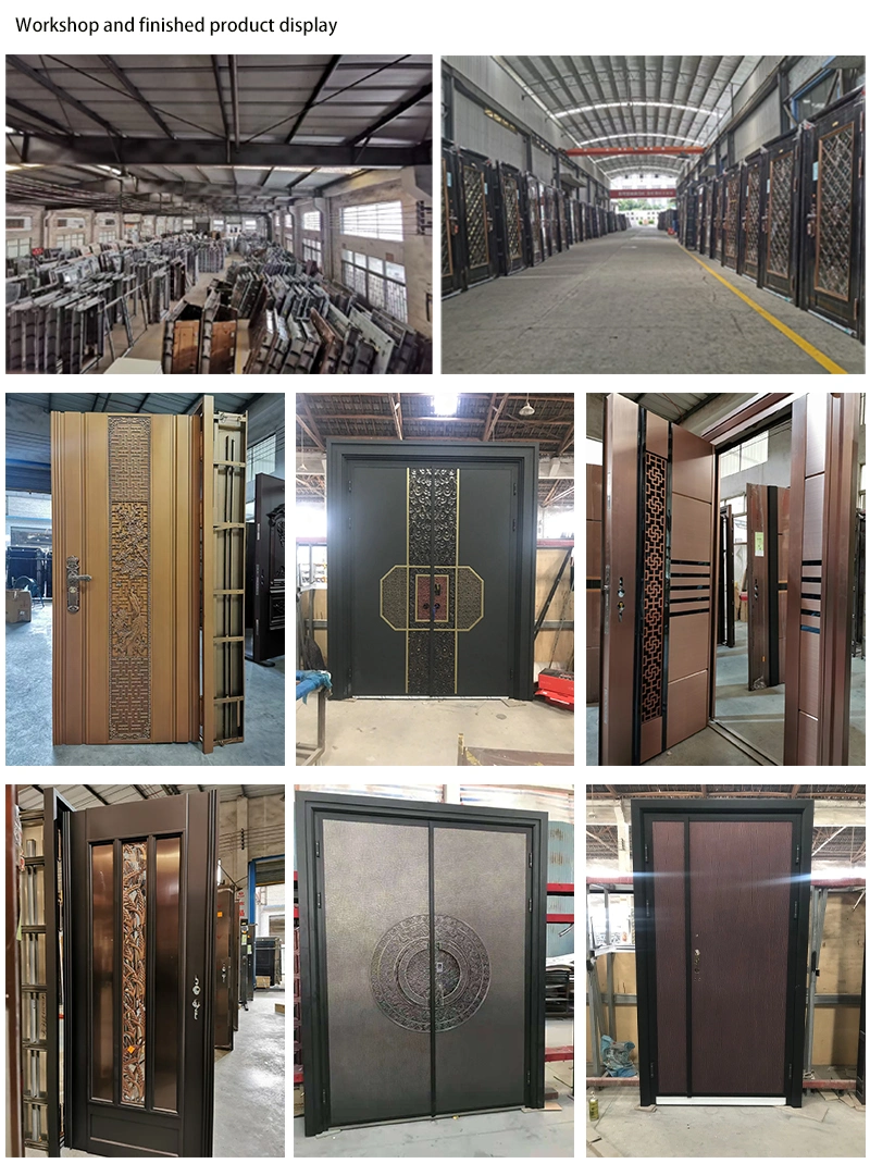 Interior Room Fireproof Emergency Exit Doors Industrial Fire Resistant Security Steel Door