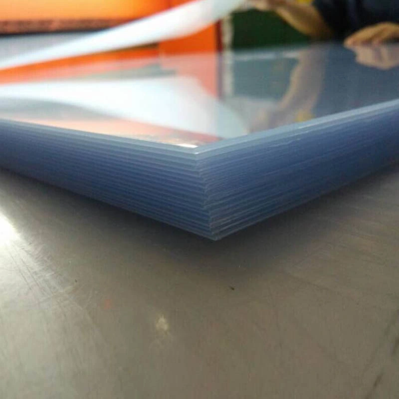 High Gloss Hard Transparent Clear 1 mm PVC Sheet for Printing