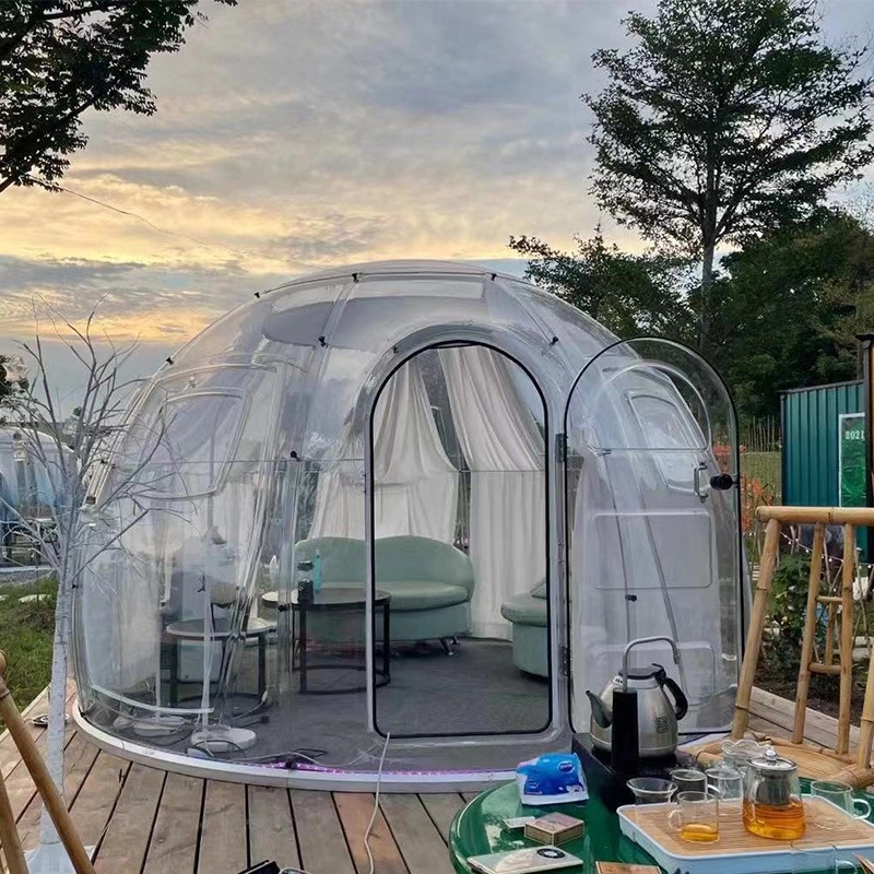 Popular Polycarbonate Bubble Room PC Sheet Star Room Transparent Night Polycarbonate Solid Sheet Igloo Tent Star House