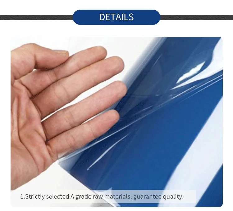 Derflex Flexible Transparent PVC Film Rolls Tablecloth Material