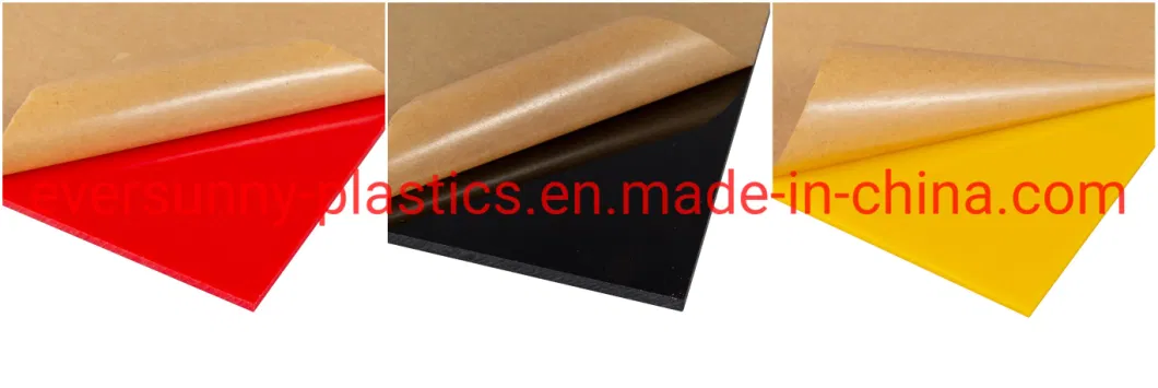 3mm Clear Mirror Color Cast Plexiglass PVC Free Celuka Foam Laser ABS PP Correx Board Vinyl Pet APET Kt PS Sheet ACP Aluminium Composite Panel Acrylic Sheet