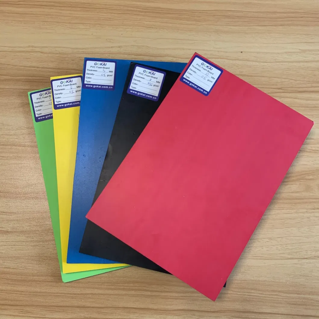 High Quality Wholesale Impact Resistance 2mm-30mm PVC Celuka Foam Board/Sheet