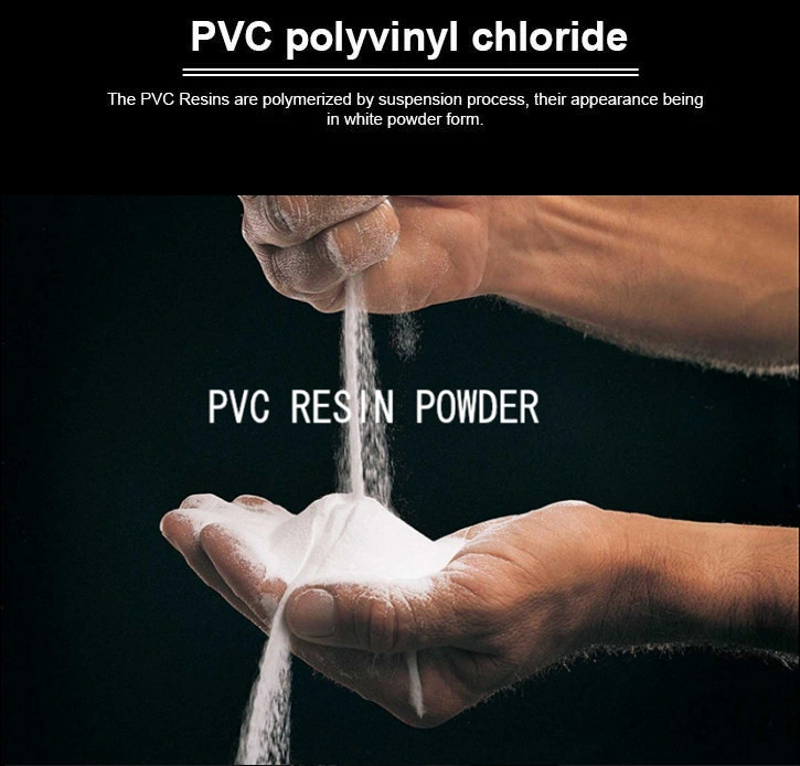 PVC Manufacturer Direct Supply PVC Resin China 25 Kg Bag PVC Resin Sg3/5/8 Powder for Pipe Industry