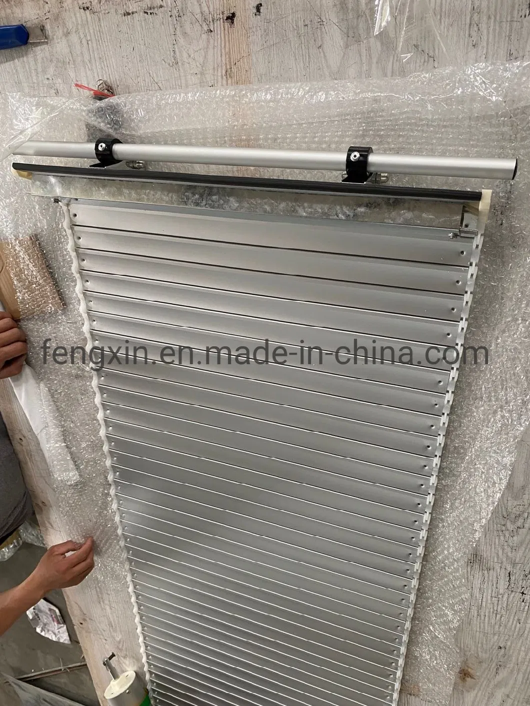 Hot Skid Resistant Aluminum Alloy Fire Special Vehicle Rolling Door Shutter Door