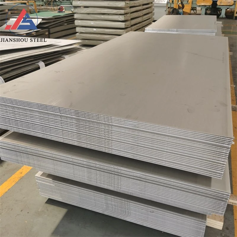 China Factory 300 Series PVC Film Ss Sheets 2b Surface 1mm/2mm 304/314/316/316ti/347 Stainless Steel Sheet