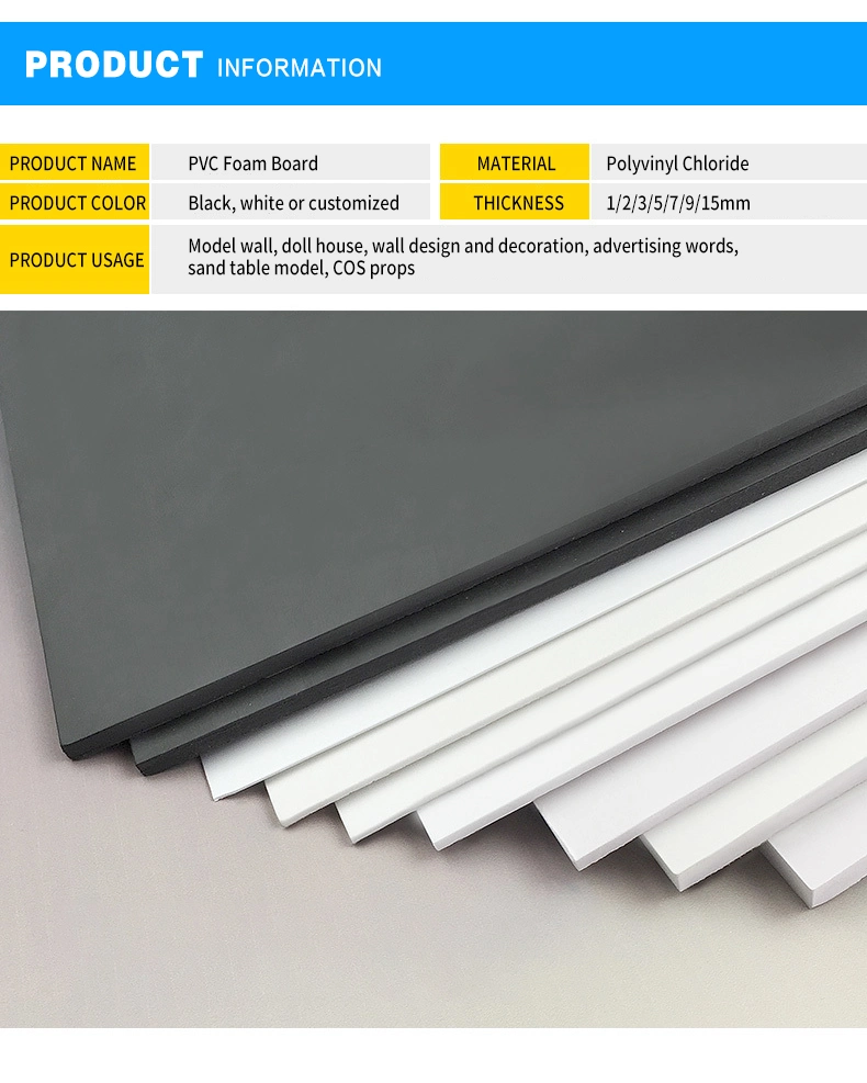 Large Colored 8mm Sintra Flexible PVC Foam Board