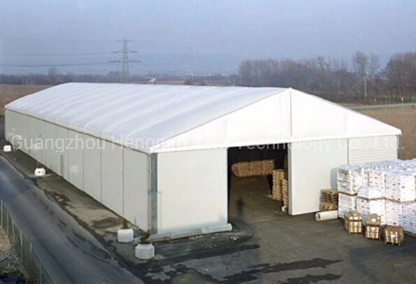 China Large PVC Prefabricated Warehouse Storage A Shape Marquee Tent for Sale