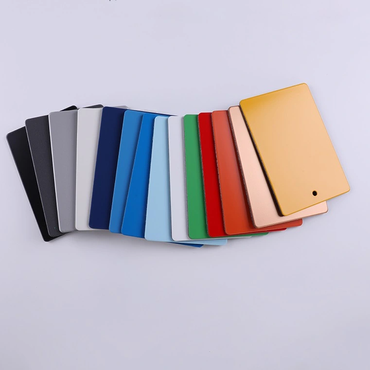 Building 6mm Aluminium Metal Aluminum Plastic Composite Panel Material