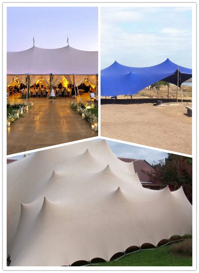 1000d PVC Coating Printed Tents Waterproof Fabrics Stretch Blackout Tent