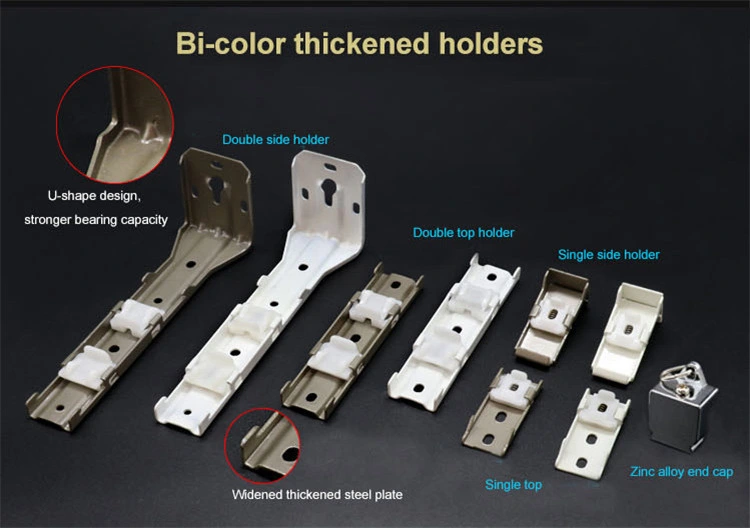 Guangzhou Foshan Customized Chinese Electric Curtain Track for Bay Windows