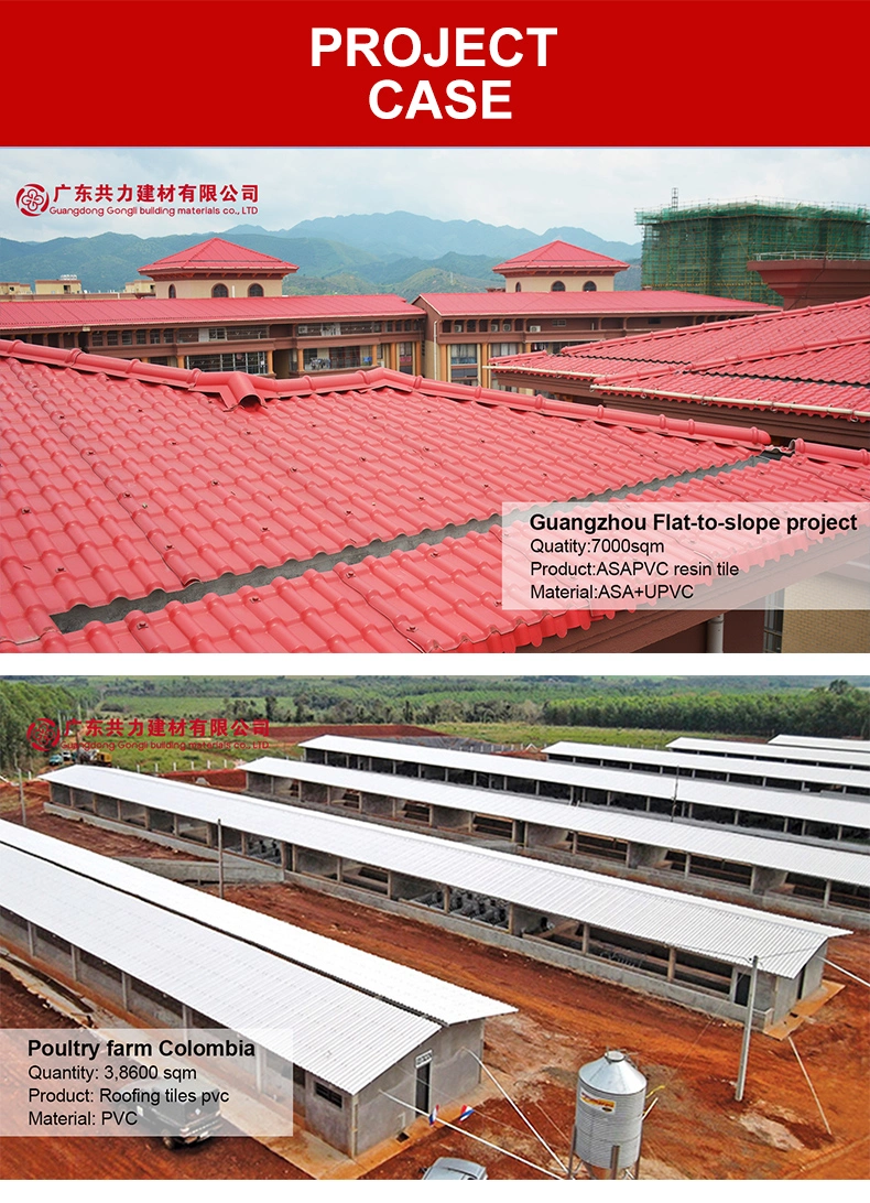 PVC Plastic Corrugated Roof Sheet