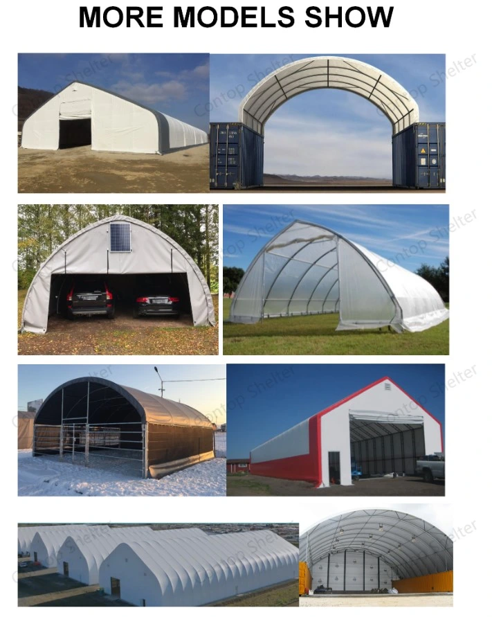 Heavy Duty Steel Structure Fireproof PVC Hall Large Insulation Tent