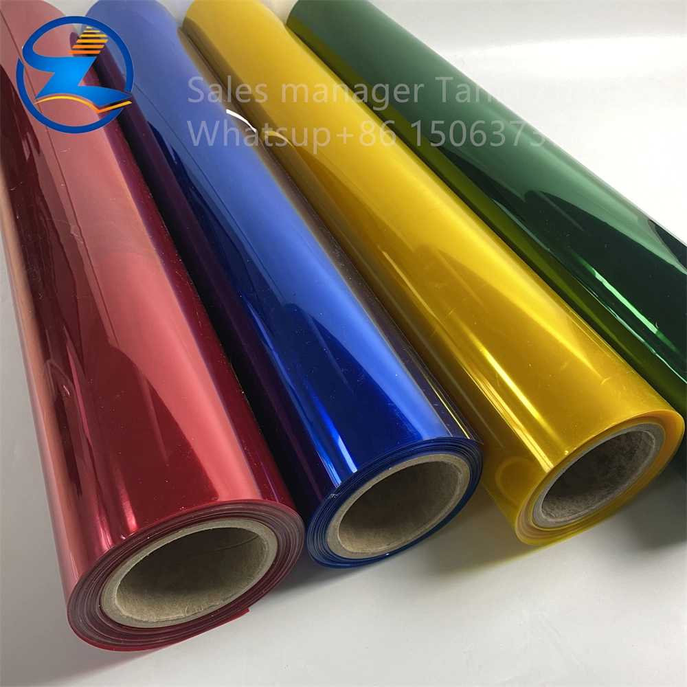 Transparent Center Folded PVC Shrink Film Sheet Roll