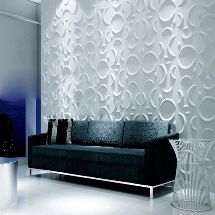 Modern Design Luxury Outdoor Indoor Soft Waterproof Decorative 3D PVC Wall Panels