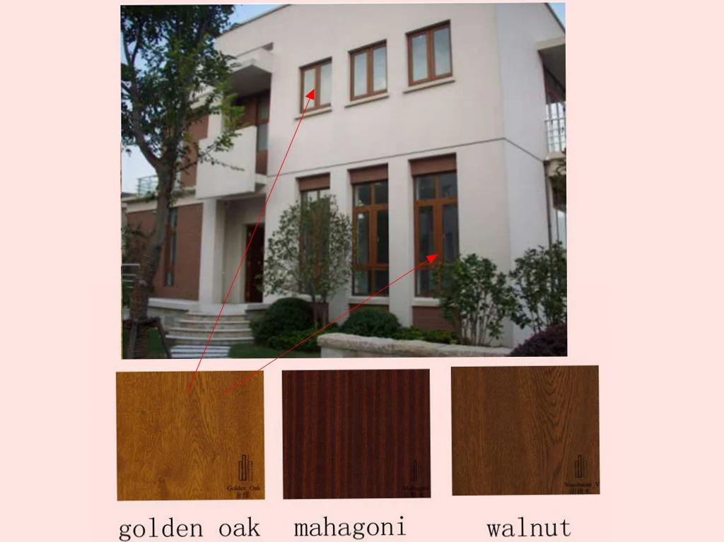 Outdoor Use Plastic PVC Film for Window &amp; Door Profiles