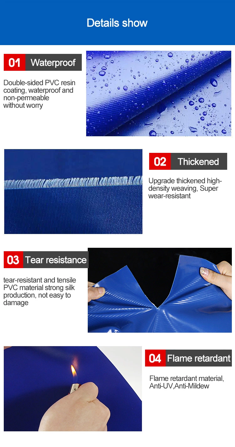 Jutu PVC Laminated Tarpaulin Tent Tarpaulin Waterproof Awning Fabric