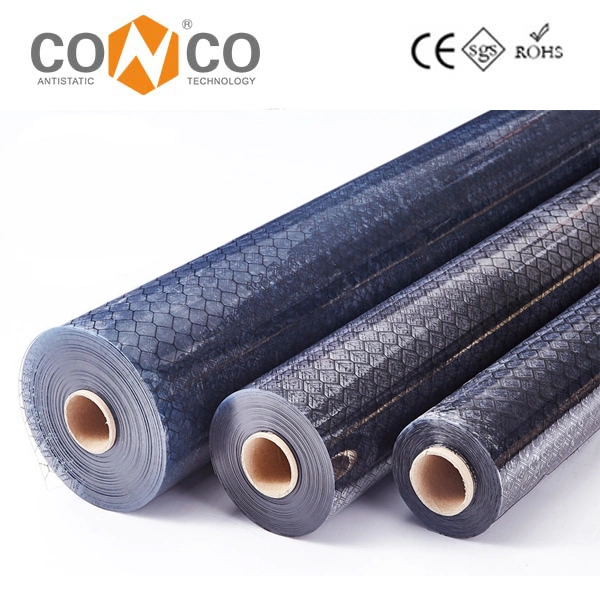 ESD PVC Strips Curtain Sheets PVC Antistatic Curtain Roll ESD Anti-Static Mesh Curtain