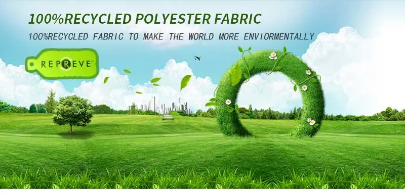 Elastic Recycled Polyester Fabric Manufacturing Recycled Plastic for Baby Diapers