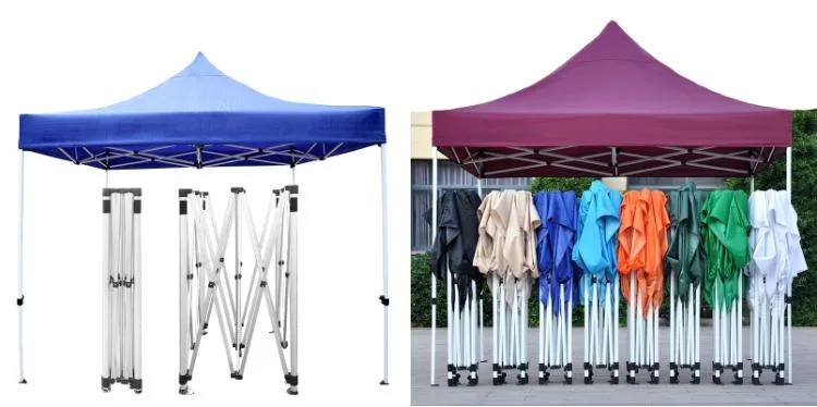 10X10 FT Factory Folding Canopy Tent Gazebo Tent Frame Outdoor Folding Portable Trade Show Tent Frame