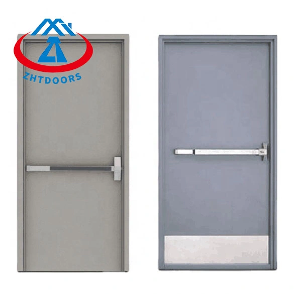 Ulul Certificated Zhtdoors Latest Design Cheapest Price Hot Sale Automatic Garage Fire Resistant Airtight Steel Door