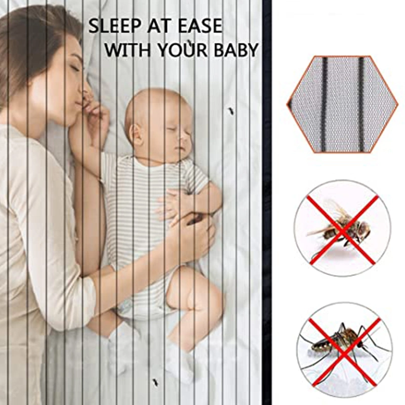 Magnetic Door Screen Anti Mosquito Net Mesh Fly Door Screen Magnet Curtain