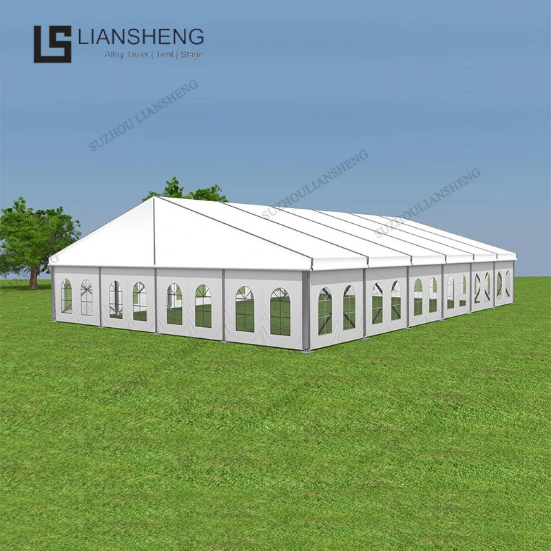 Large Aluminum Outdoor Warehouse Sports Event Wedding Party Marquee Tent for Sales