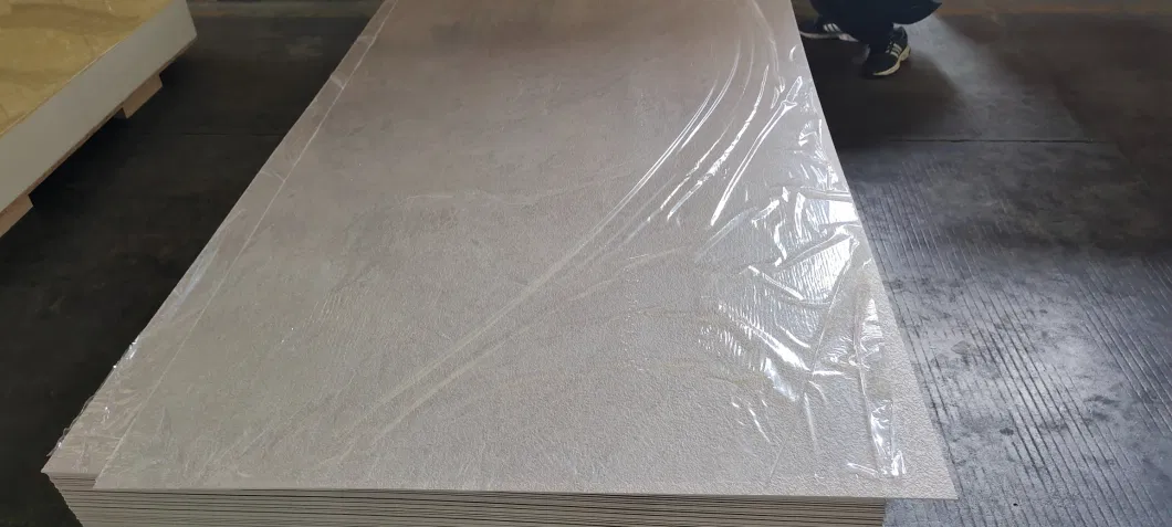 Customizable UV Coated PVC Plastic Faux Marble Stone Spc Laminate Sheet