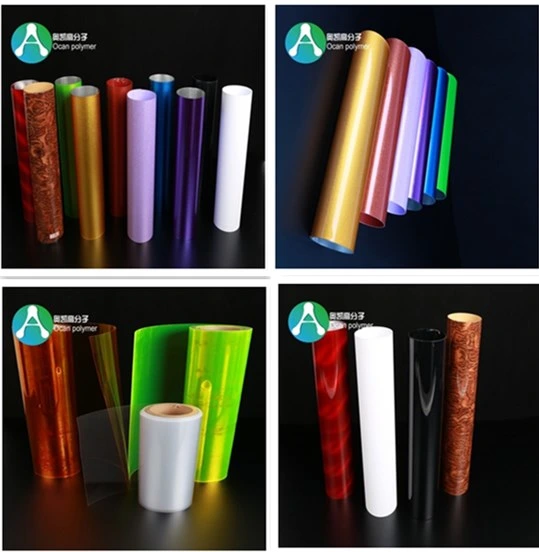 Colored Transparent Rigid Plastic PVC Sheet for Printing and Blister