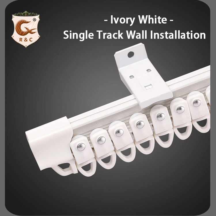 Ceiling Single Double Aluminium Recessed Curtain Track